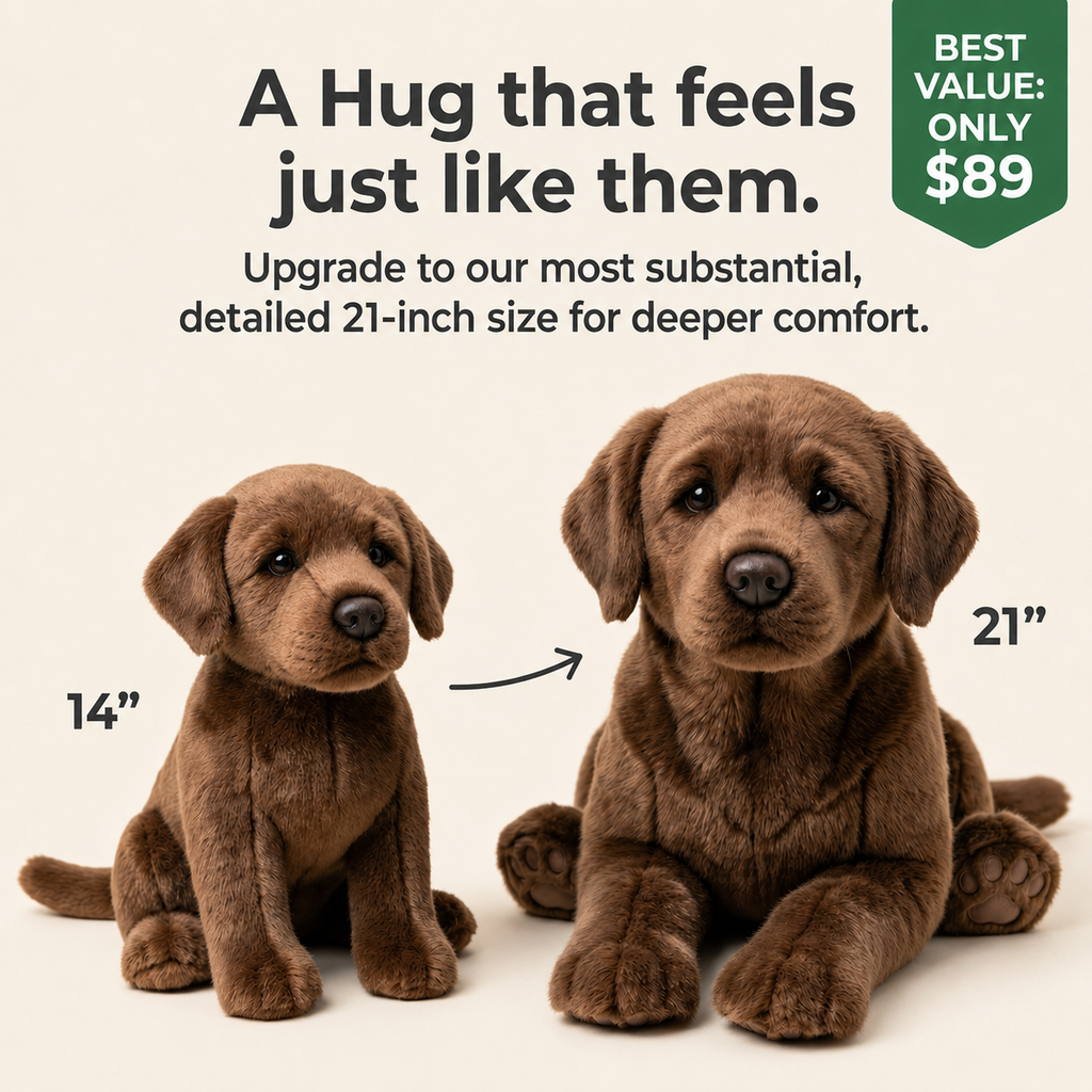 21" Premium Lifelike Size Upgrade