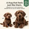 custom pet plush size upgrade